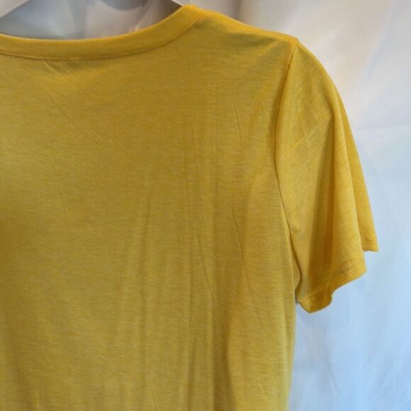 Sampeel yellow twist knot tunic Size XXL - Picture 8 of 12
